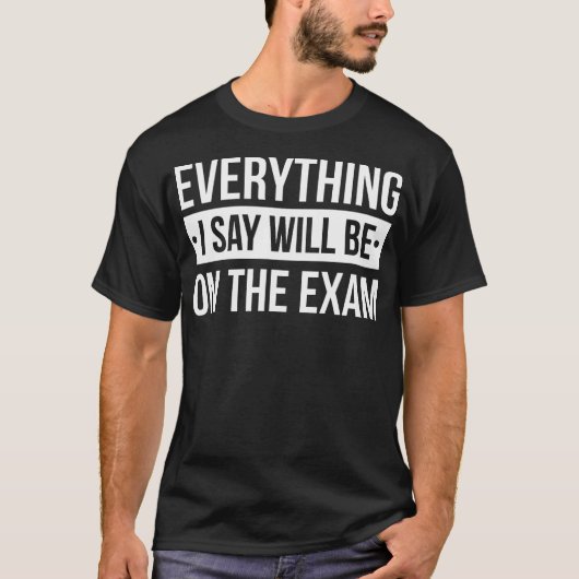 Funny Uni Professor T-Shirt (Vorderseite)