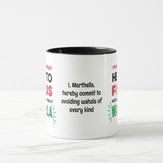 Funny Uni Student GRAD VIBES No Wahala Tasse (Zentrum)