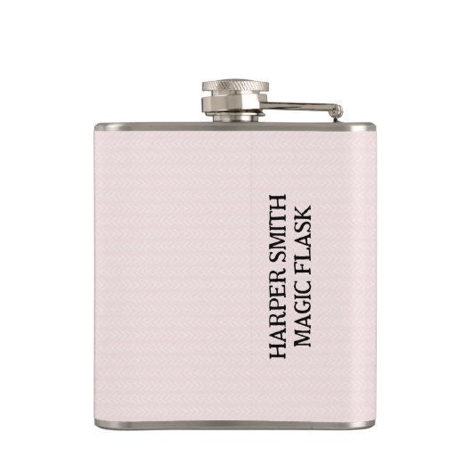 Funny Unicorn - Bio Einhorn Flachmann (Rückseite)