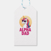 Funny Unicorn Dad Laufey Men Father's Day Christma Geschenkanhänger (Vorderseite)