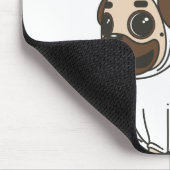 Funny Unicorn - Doggycorn Mousepad (Ecke)