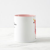Funny Unicorn Flamingo Llama Inspirierend Unifllam Tasse (Zentrum)