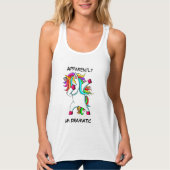 FUNNY UNICORN I'm Dramatic Tank Top (Vorderseite)