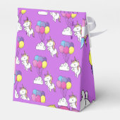 Funny Unicorn Muster Magic Horse Geschenkschachtel (Rückseite)