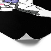 Funny Unicorn Poster (Ecke)