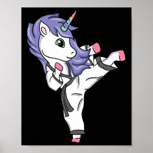 Funny Unicorn Poster