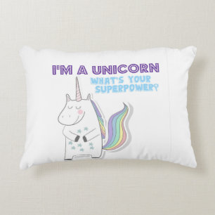 Funny Unicorn Superpower Dekokissen