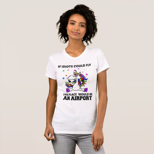 FUNNY UNICORN T-Shirt (Vorne ganz)