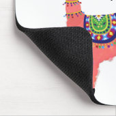 Funny Unifllama: Unicorn-Flamingo-llama Mythical A Mousepad (Ecke)