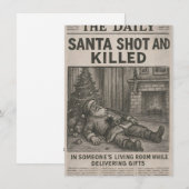 Funny Unique Adult Christmas Cards Feiertagskarte (Vorne/Hinten)