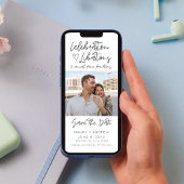 Funny Unique Foto Wedding Save the Date