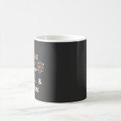 Funny Universe Protons Neutronen Electrons Morons Kaffeetasse (Mittel)