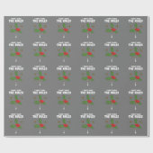 Funny unpassend Weihnachts-Erwachsene, den ich nic Geschenkpapier (Flach)