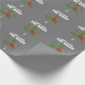 Funny unpassend Weihnachts-Erwachsene, den ich nic Geschenkpapier (Ecke)