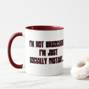 Funny Unsoziable Introvertierte Anti-Social Joke Tasse