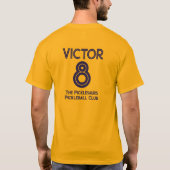 Funny Untot Dinker, Sondertext T-Shirt (Rückseite)