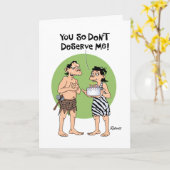 Funny Unworen Male Geburtstag Karte (Gelbe Blume)