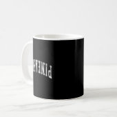 Funny Updown Pineaple Swinger Ananas Arch Kaffeetasse (Vorderseite Links)