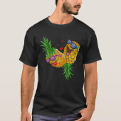 Funny Upside Down Pineapple Swinger For Women And T-Shirt (Vorderseite)