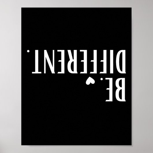 Funny Upside Down verschiedene Männer Frauen Kinde Poster (Vorne)