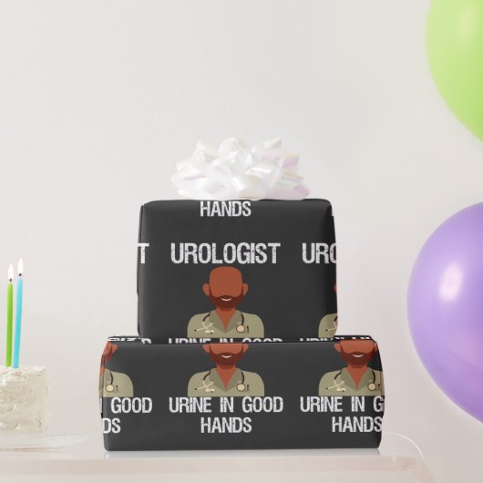 Funny Urologist Geschenkpapier (Partygeschenke)