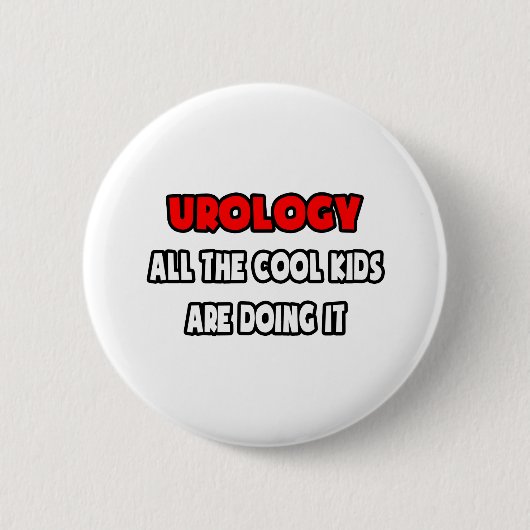 Funny Urologist Shirts und Geschenke Button (Vorderseite)