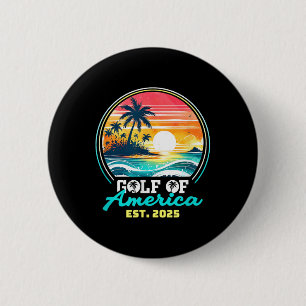 Funny US America Shirt Golf of US America Est 202 Button