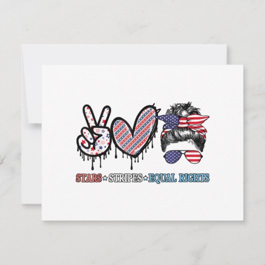 Funny US Flag Patriotic (Rückseite)