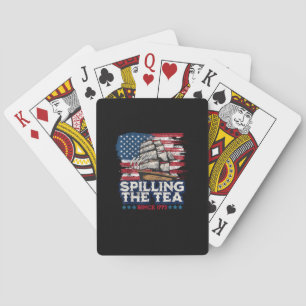 Funny US Geschichtslehrer verbreitet Tee seit 17 J Spielkarten