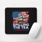 Funny Us History Teacher Boston Slling The Tea Sin Mousepad (Mit Mouse)