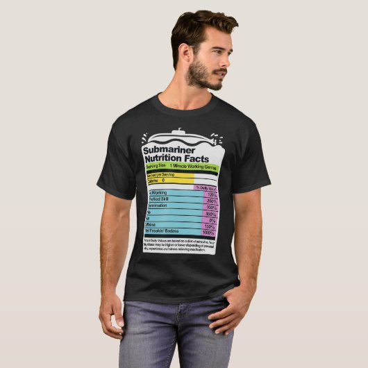 Funny US Militär U-Boot Geschenk für einen Veteran T-Shirt (Vorne ganz)