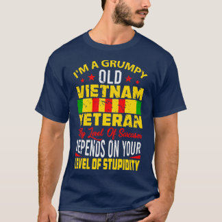Funny US Veteran Geschenk Vietnam Veteran T-Shirt