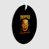 Funny Usa Pumpkin Trumpkin Make Halloween Great Ag Ornament (Vorderseite)