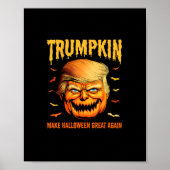 Funny Usa Pumpkin Trumpkin Make Halloween Great Ag Poster (Vorne)