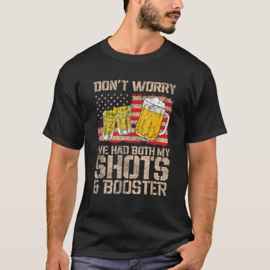 Funny Vaccine Mach dir keine Sorgen, dass ich beid T-Shirt (Vorderseite)