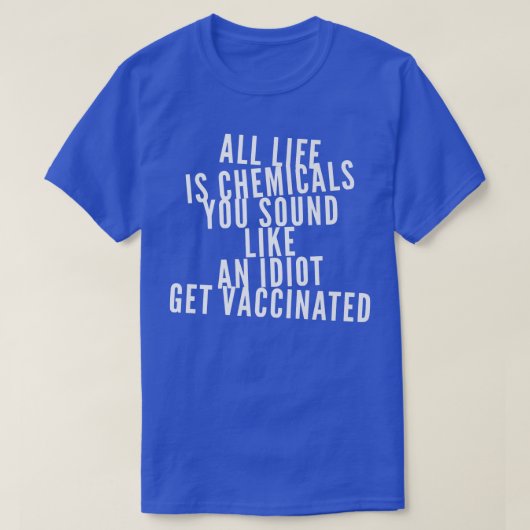 Funny Vaccine Pro Impfstoff Support Science Vacci T-Shirt (Design vorne)