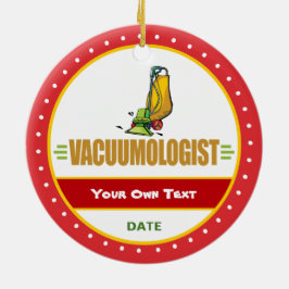 Funny Vacuu,m Liebhaber Keramikornament