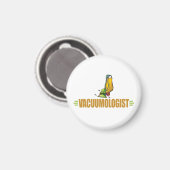 Funny Vacuuming Magnet (Vorderseite/Rückseite)