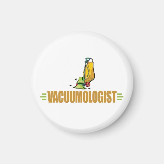 Funny Vacuuming Magnet (Vorne)