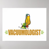 Funny Vacuuming Poster (Vorne)