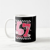 Funny Valentine 67 Six Seven Meme Nk Bow Boy Girl  Kaffeetasse (Links)
