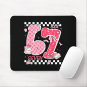 Funny Valentine 67 Six Seven Meme Nk Bow Boy Girl  Mousepad (Mit Mouse)