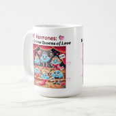 Funny Valentine Art Kaffeetasse (Vorderseite Links)