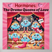 Funny Valentine Art Poster (Vorne)