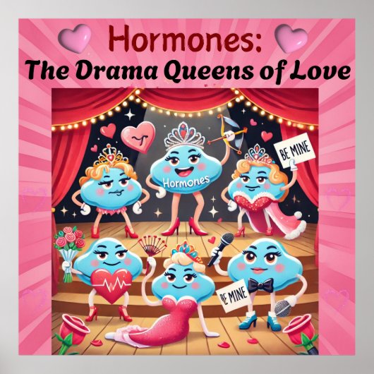 Funny Valentine Art Poster (Vorne)