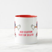 Funny Valentine Dabbing Herz Valentine Tasse (Zentrum)