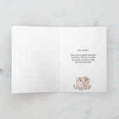 Funny Valentine danke für die Toleranz mich geklap Karte (Innenseite)