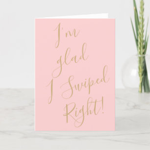 Funny Valentine Day Card Ich bin froh, dass ich ri Feiertagskarte