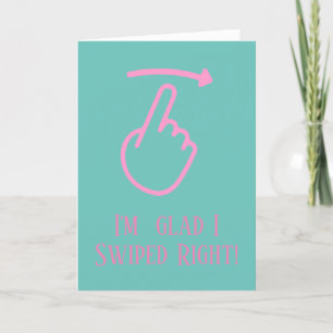 Funny Valentine Day Card Ich bin froh, dass ich ri Feiertagskarte
