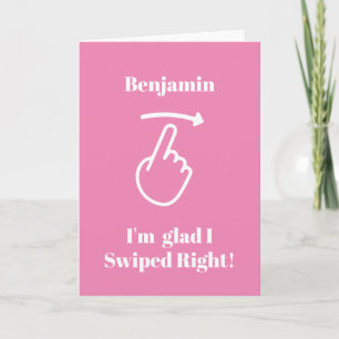 Funny Valentine Day Card Ich bin froh, dass ich ri Feiertagskarte